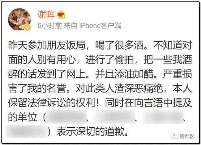 怎么回事？又喝多了？前国脚谢晖因酒后失言被停职