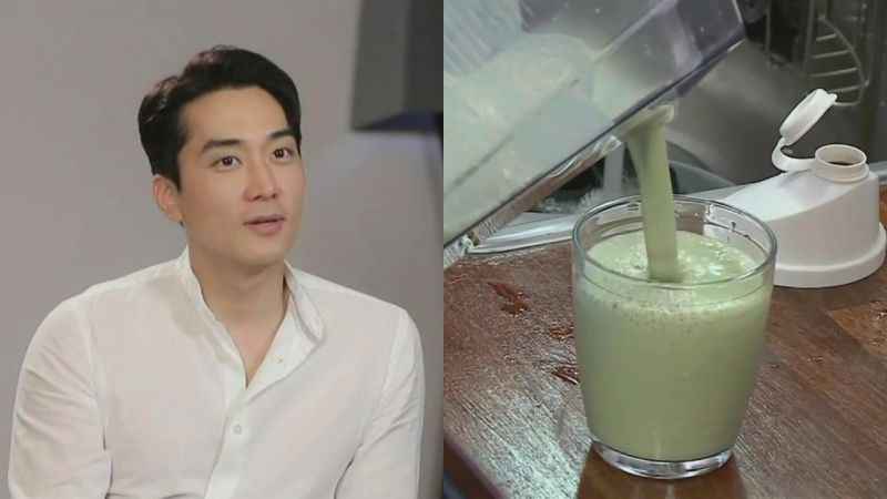 「宋承宪牌奶昔」加入足足五种粉！跟欧巴学习健康管理