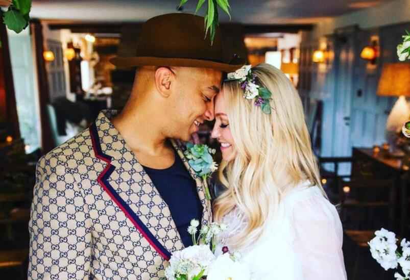 宝贝辣妹艾玛当新娘 与23年男友补票完婚