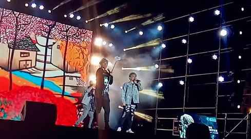 陶辰宇空降音乐节 献唱《流浪》与数万乐迷同框