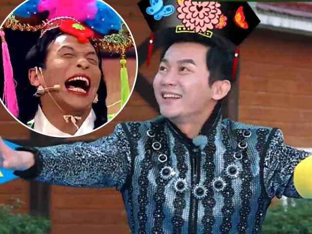 李晨娇羞模仿宋小宝 baby贾玲泥潭争老公