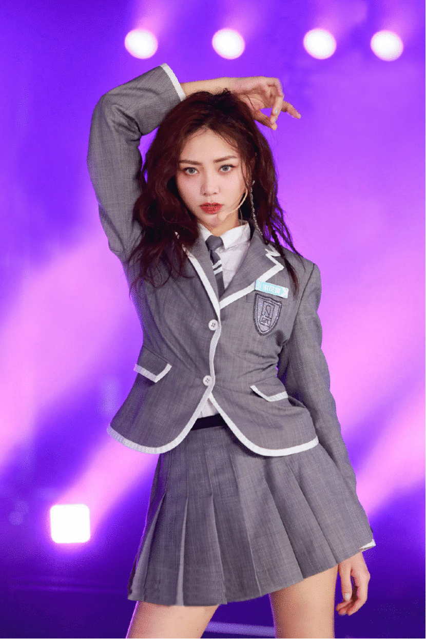 谢可寅《青春有你2》公演第一,《单眼皮女生》C位“力挽狂澜”